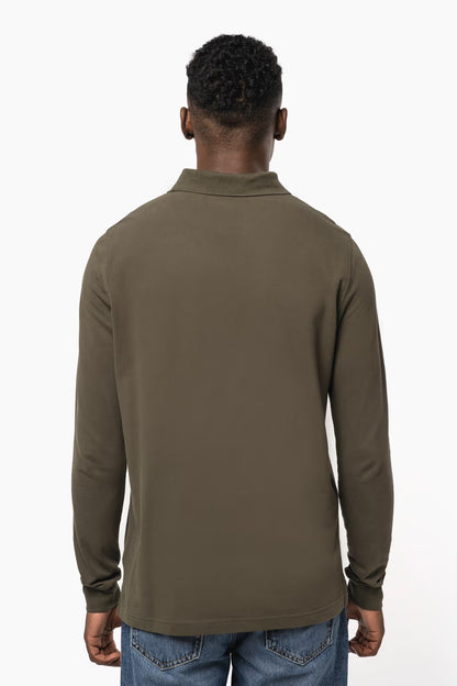 K243 - Polo manches longues homme