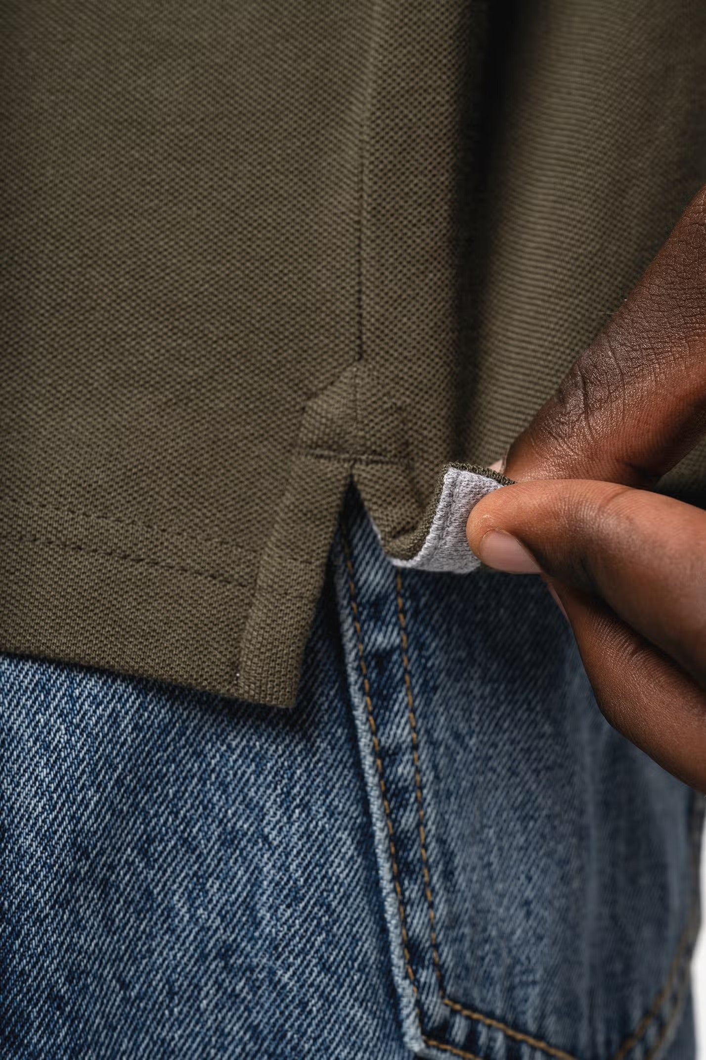 K243 - Polo manches longues homme