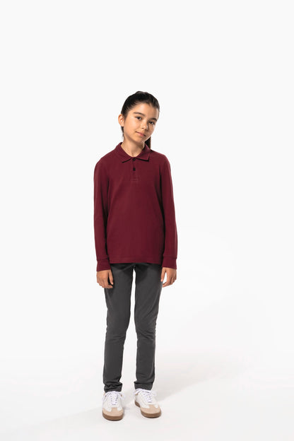 K269 - Polo manches longues enfant