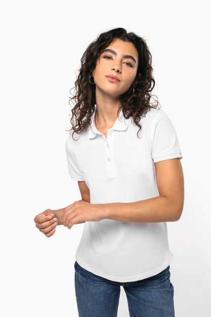 K291 - Polo piqué manches courtes femme