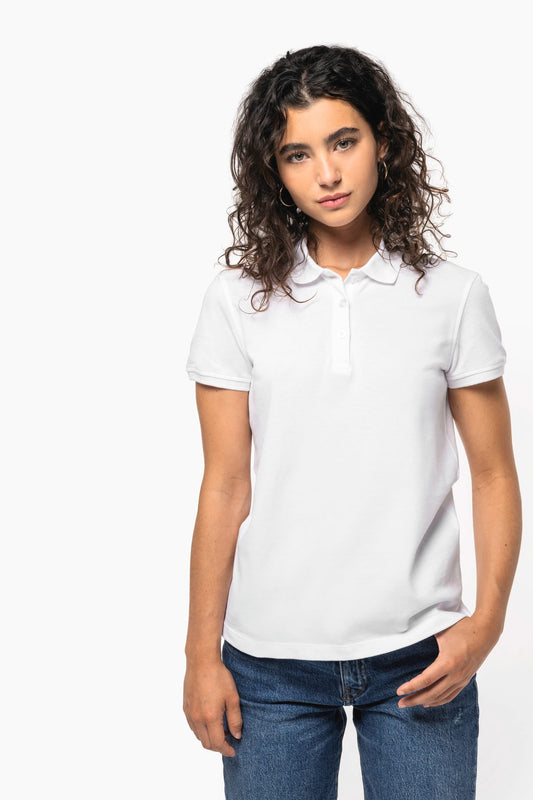 K291 - Polo piqué manches courtes femme