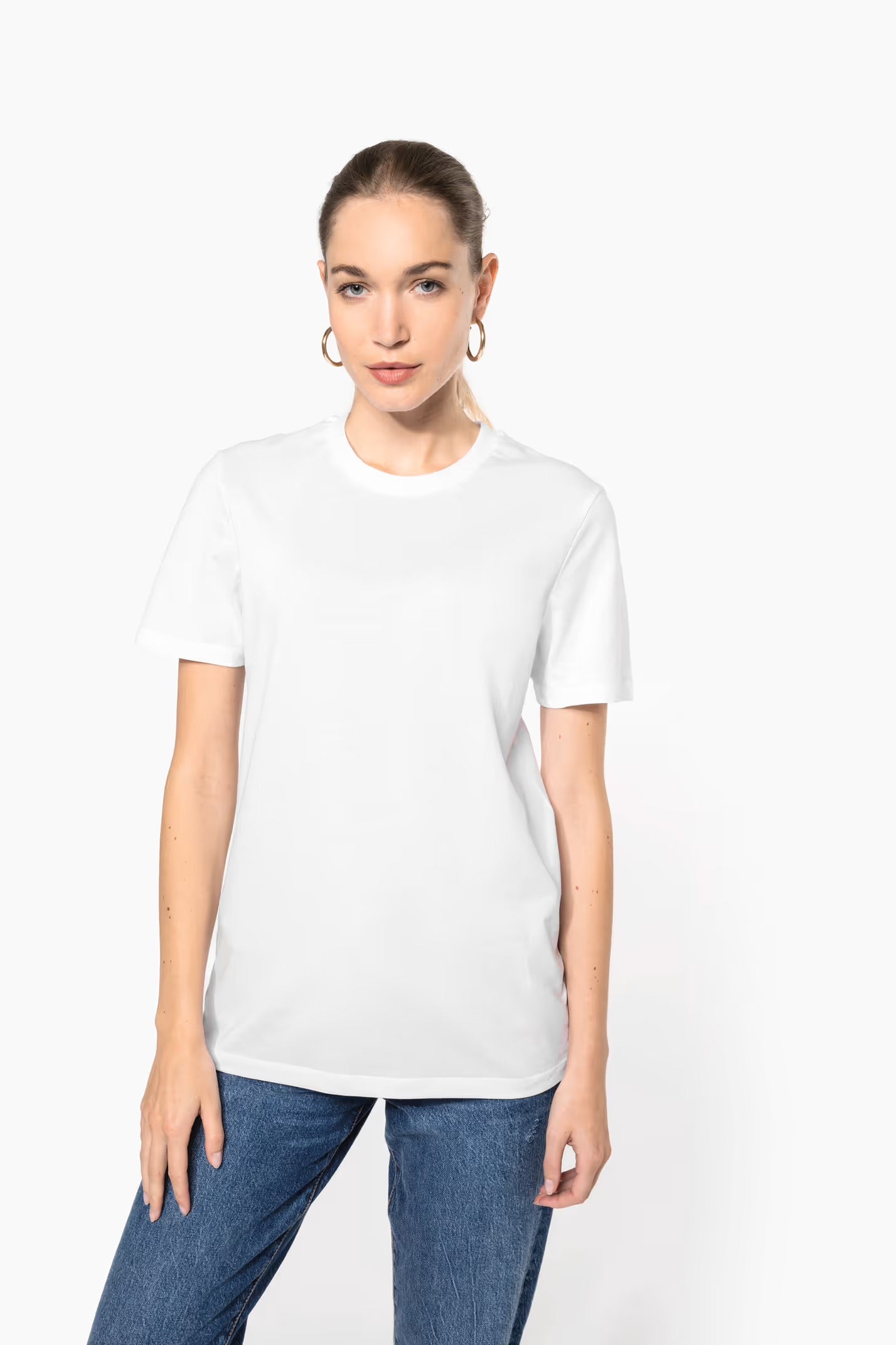 K3036 - T-shirt col rond manches courtes unisexe (EU)