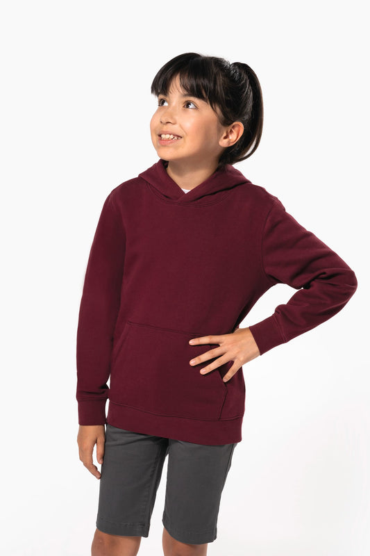 K4029 - Sweat-shirt écoresponsable à capuche enfant