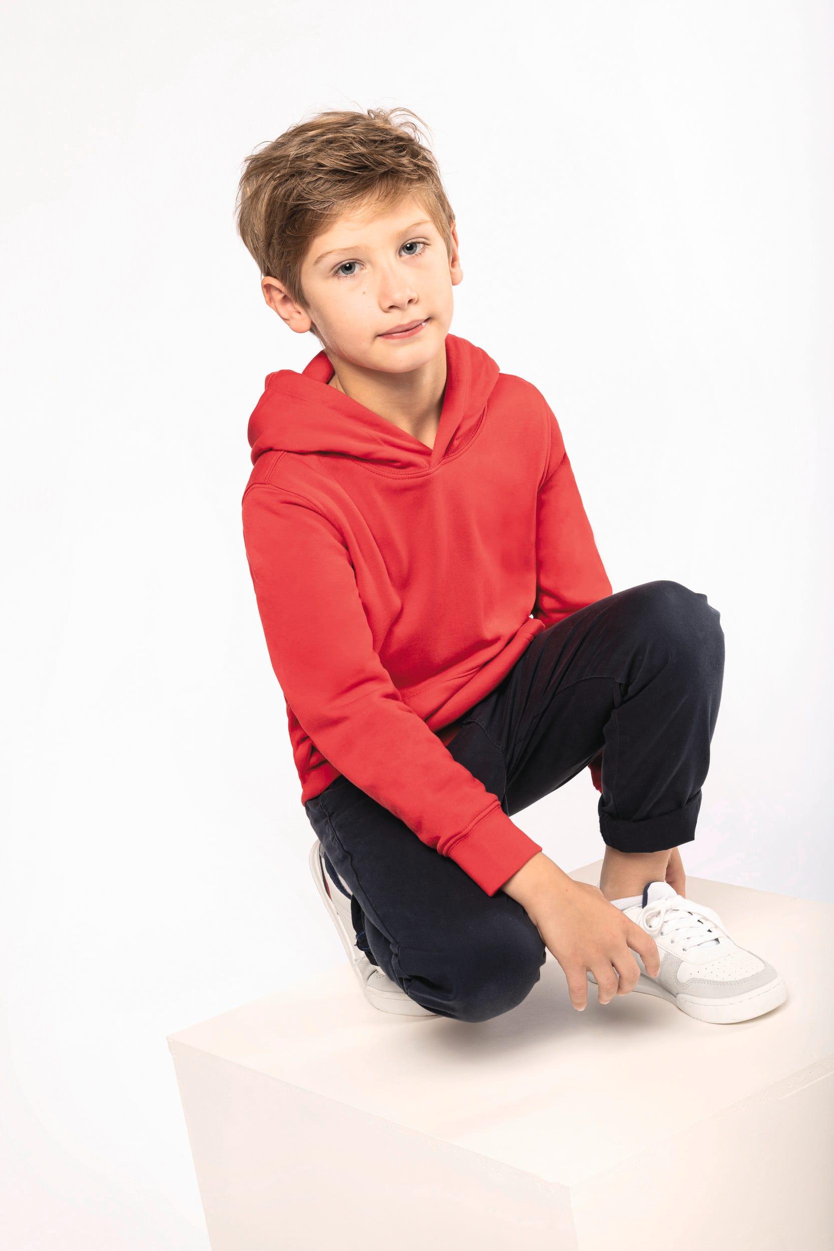 K4029 - Sweat-shirt écoresponsable à capuche enfant - Ak. Custom Clothting Solutions