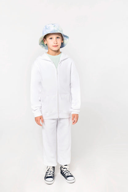 K455 - Sweat-shirt capuche zippé enfant