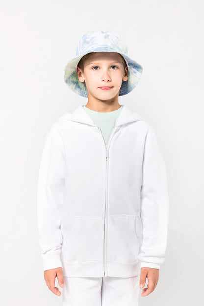 K455 - Sweat-shirt capuche zippé enfant