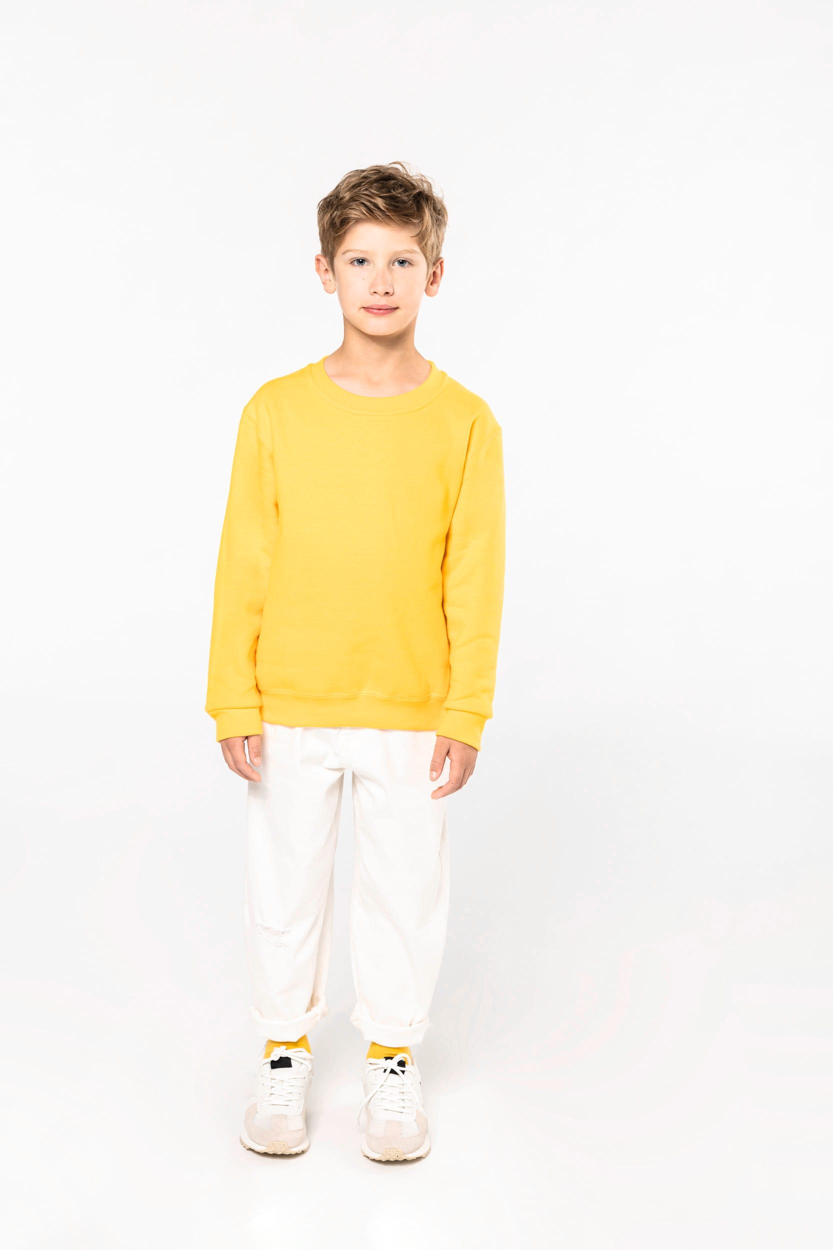 K475 - Sweat-shirt col rond enfant - Ak. Custom Clothting Solutions