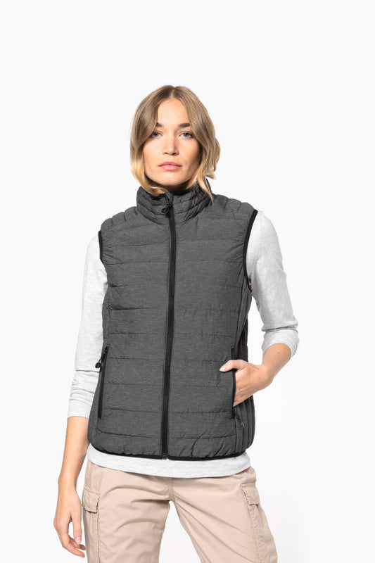 K6114 - Doudoune légère bodywarmer sans manches femme