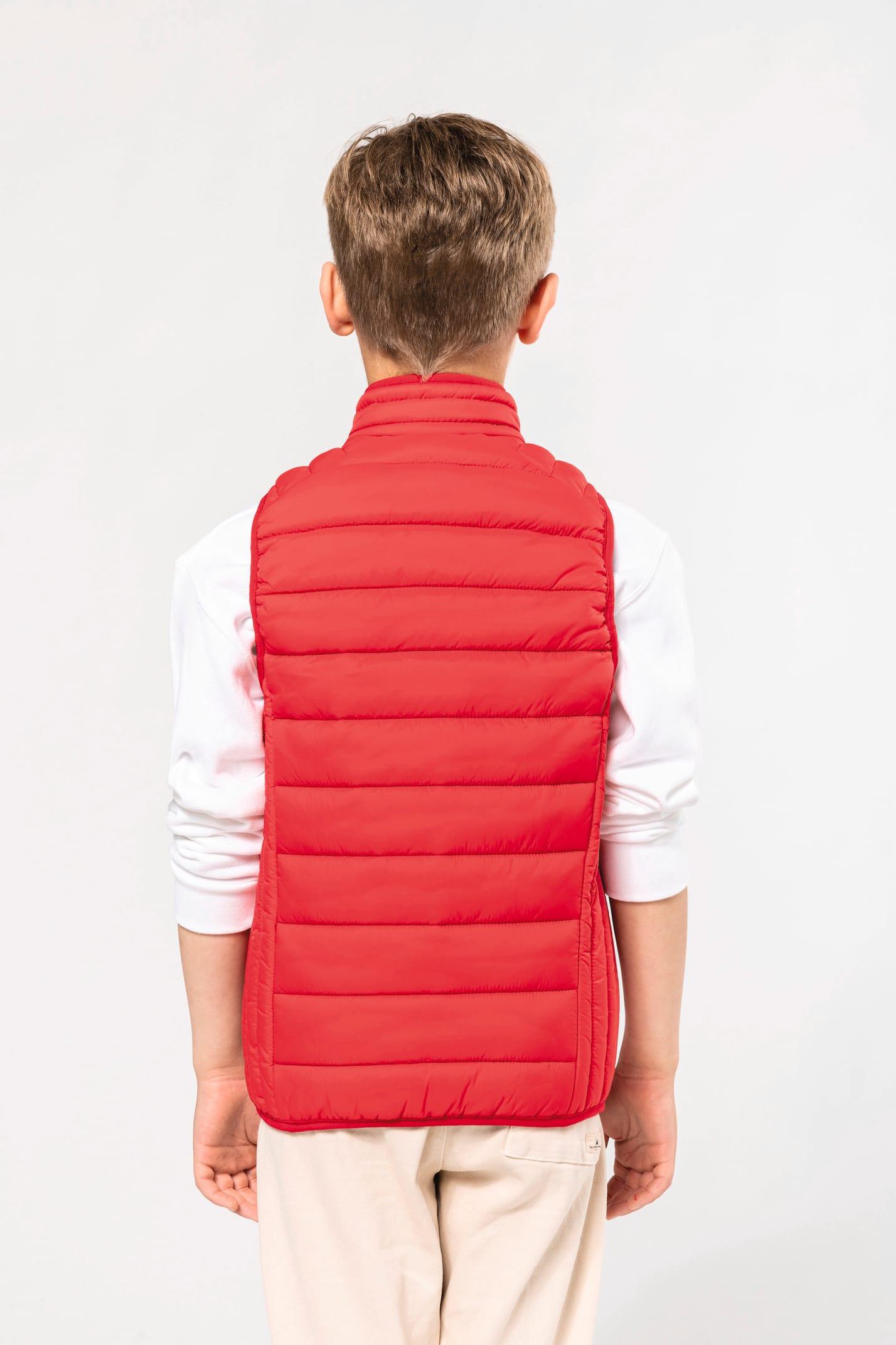 K6115 - Doudoune légère sans manches enfant bodywarmer - Ak. Custom Clothting Solutions