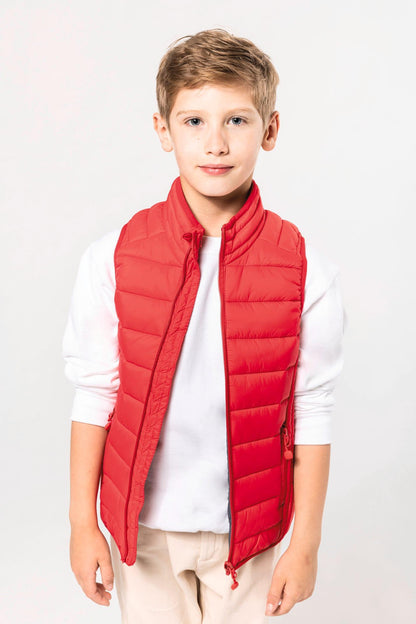 K6115 - Doudoune légère sans manches enfant bodywarmer - Ak. Custom Clothting Solutions