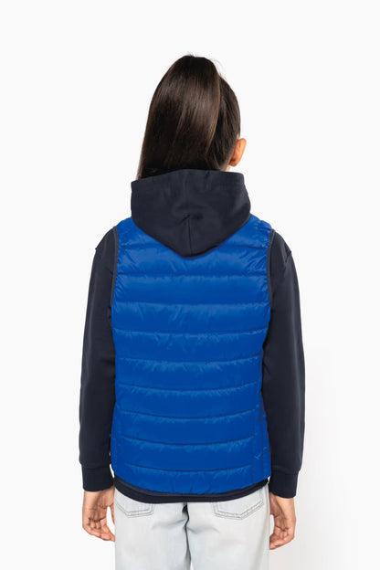 K6115 - Doudoune légère sans manches enfant bodywarmer