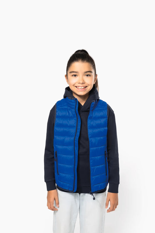 K6115 - Doudoune légère sans manches enfant bodywarmer