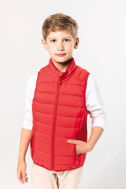 K6115 - Doudoune légère sans manches enfant bodywarmer - Ak. Custom Clothting Solutions