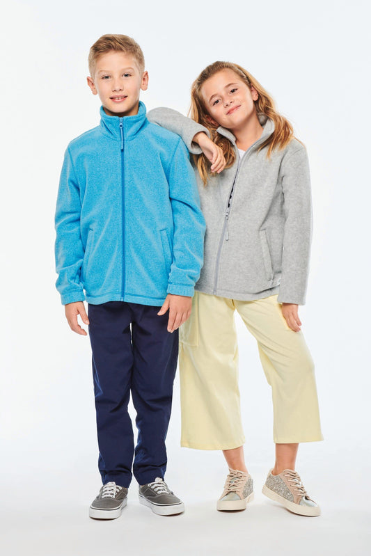 K920 - Veste micropolaire zippée enfant - Ak. Custom Clothting Solutions