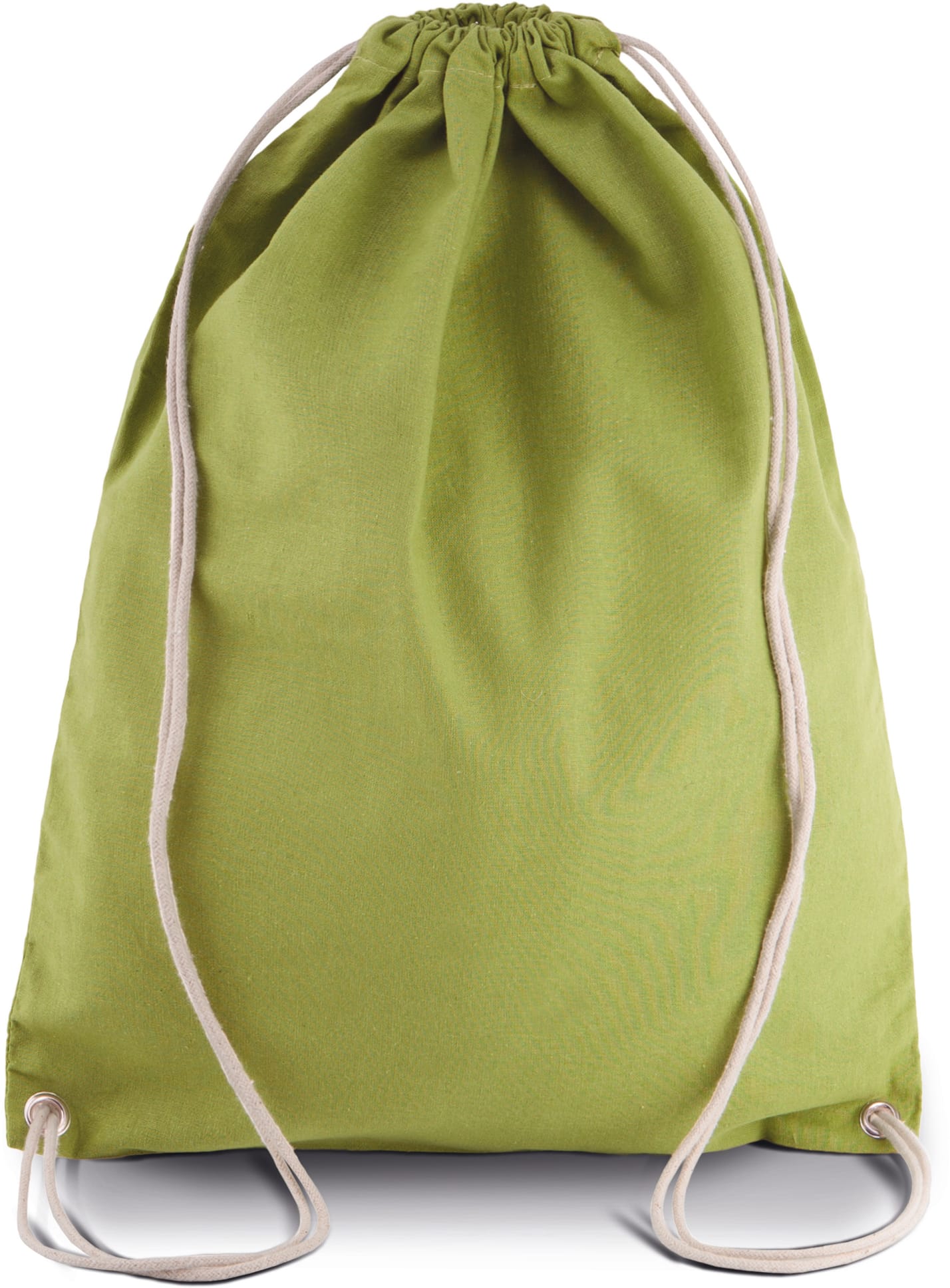 KI0125 - Sac à dos en coton avec cordelettes