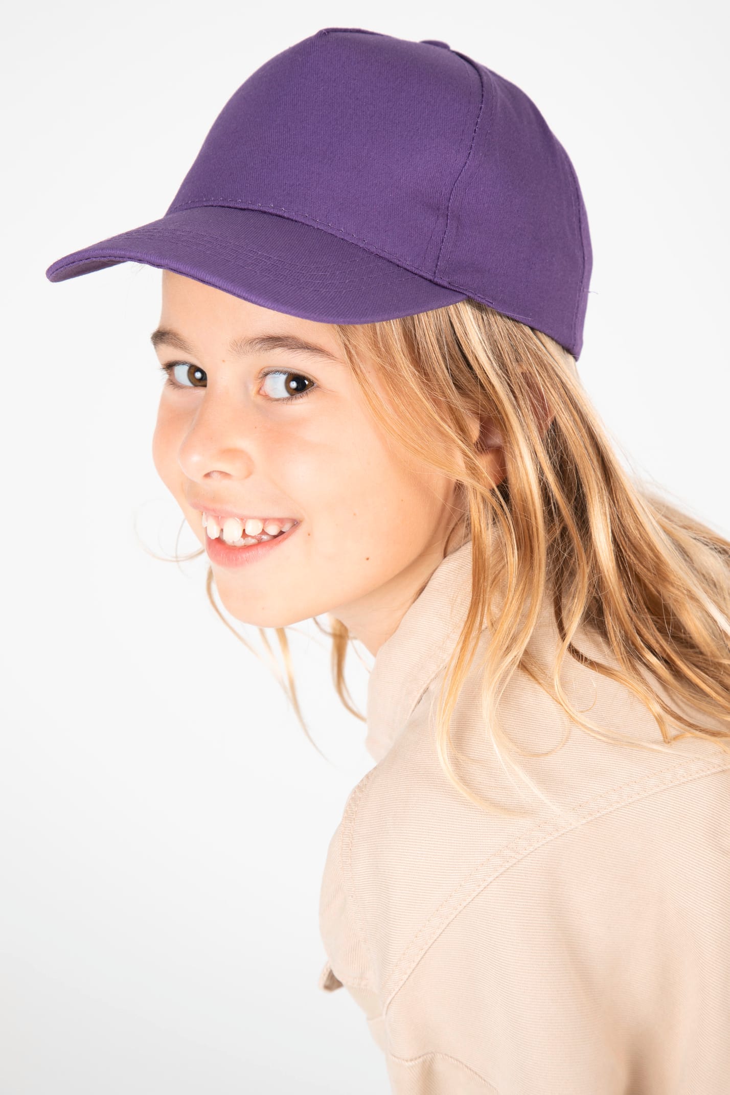 KP149 - Casquette enfant en coton - 5 panneaux