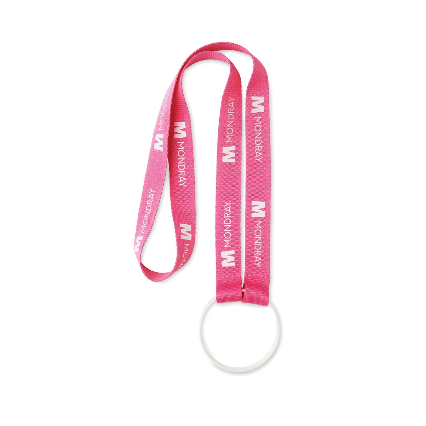 Double Lanyard en polyester en sérigraphie