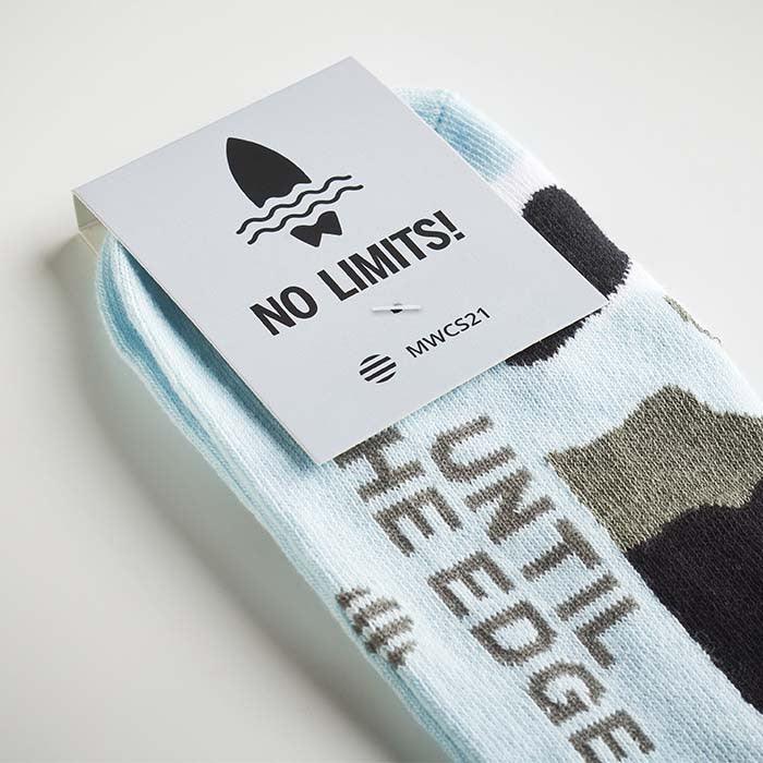 Chaussettes de ville en coton bio personnalisées - Ak. Custom Clothting Solutions