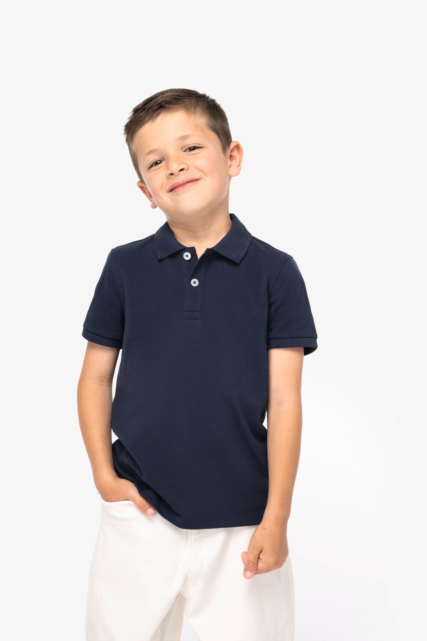 NS209 - Polo écoresponsable maille piquée enfant