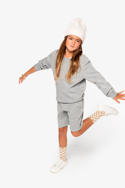NS403 - Sweat-shirt écoresponsable à col rond enfant