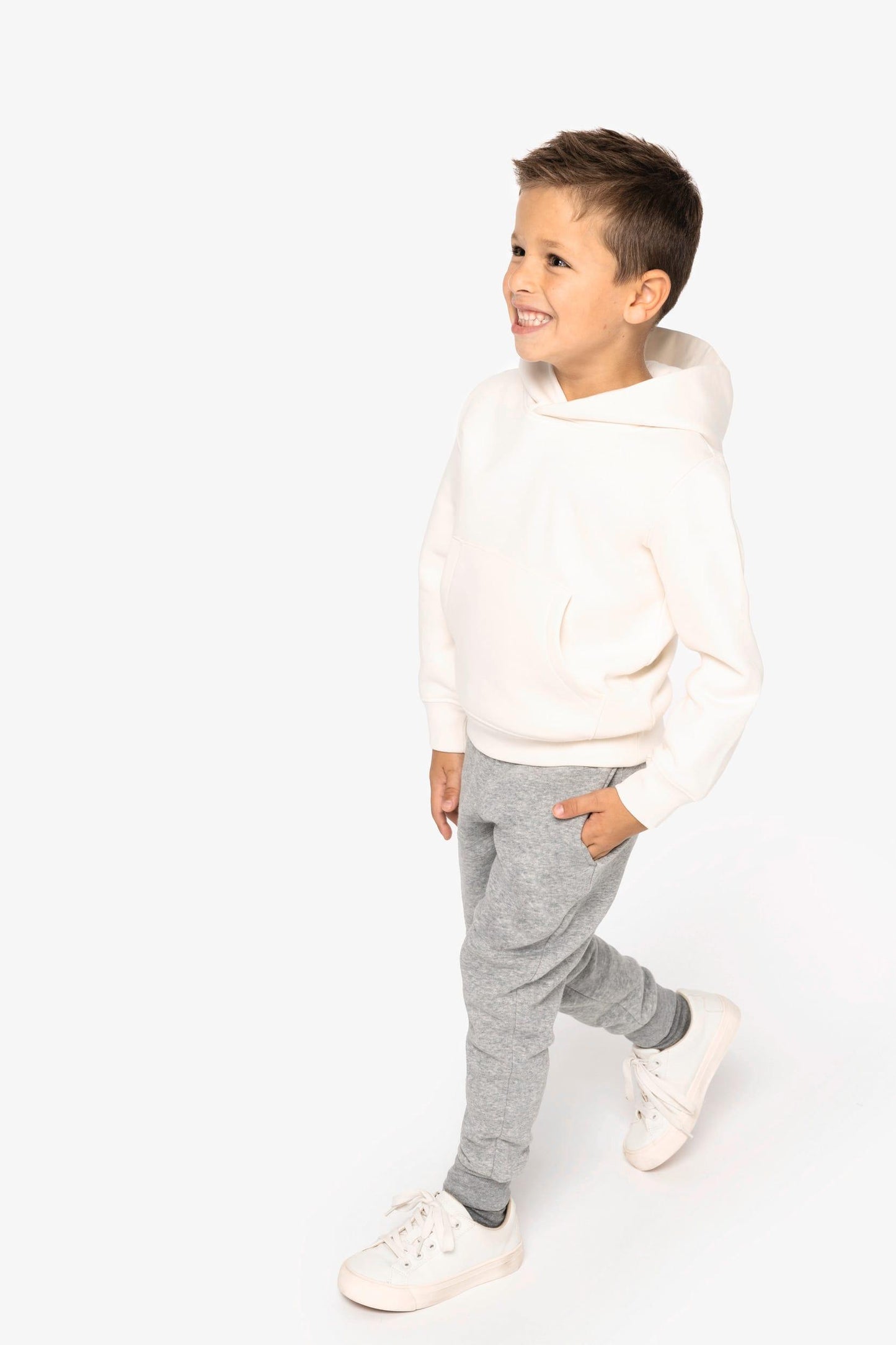 NS404 - Sweat-shirt écoresponsable à capuche enfant - Ak. Custom Clothting Solutions