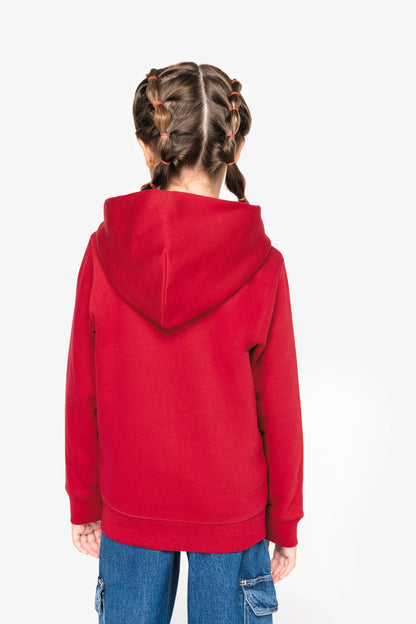 NS405 - Sweat-shirt écoresponsable zippé à capuche enfant