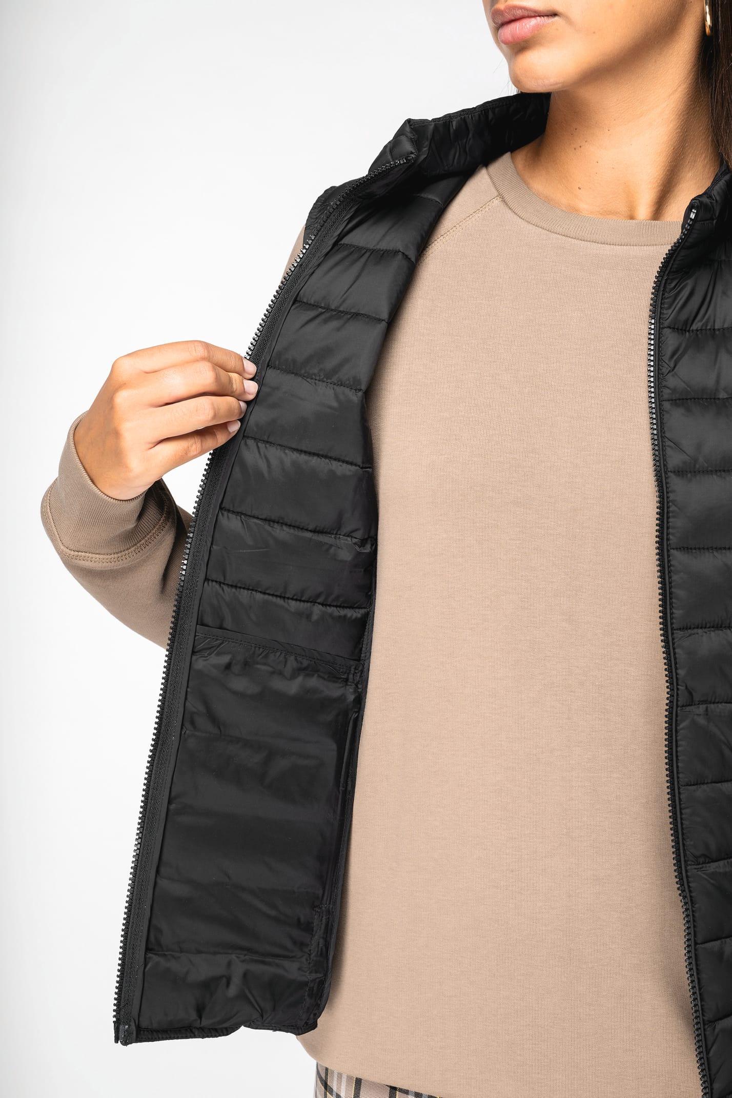 NS6006 - Bodywarmer écoresponsable léger femme - Ak. Custom Clothting Solutions