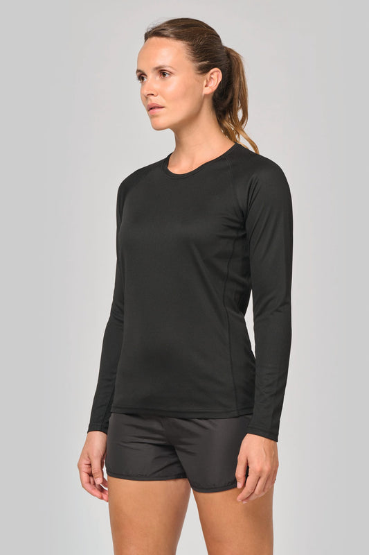 PA444 - T-shirt de sport manches longues femme