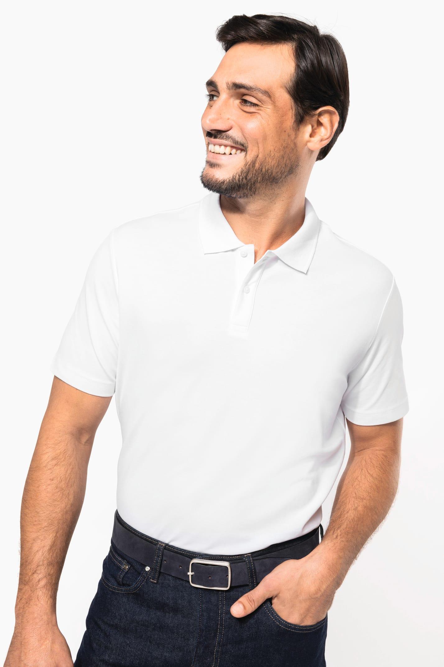 PK200 - Polo Supima® manches courtes homme - Ak. Custom Clothting Solutions