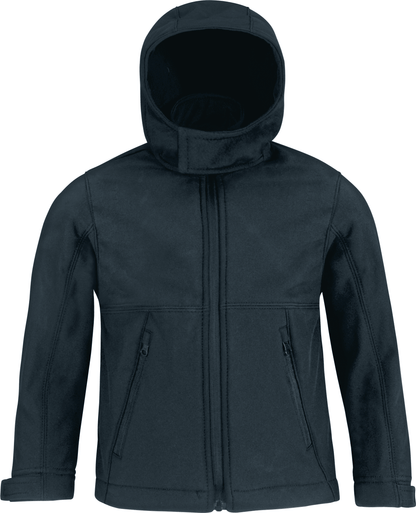 CGJK969 - Veste softshell capuche enfant - Ak. Custom Clothting Solutions