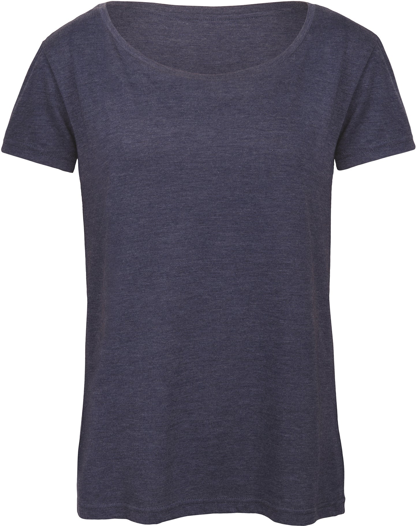 CGTW056 - T-shirt Triblend col rond Femme