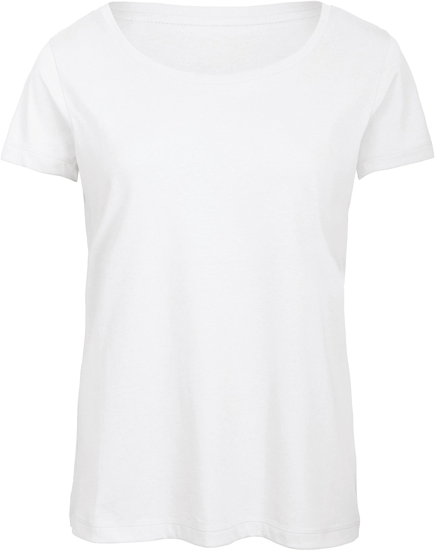 CGTW056 - T-shirt Triblend col rond Femme