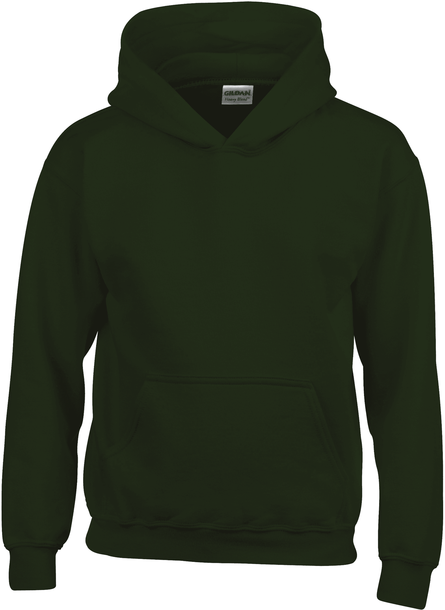 GI18500B - Sweat-shirt enfant capuche Heavy Blend™ - Ak. Custom Clothting Solutions