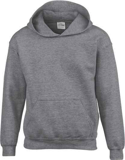 GI18500B - Sweat-shirt enfant capuche Heavy Blend™ - Ak. Custom Clothting Solutions