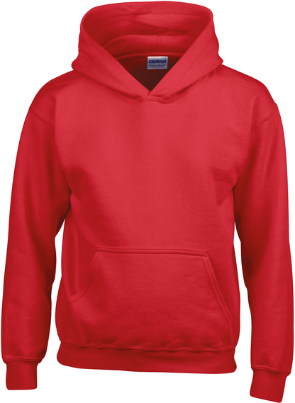 GI18500B - Sweat-shirt enfant capuche Heavy Blend™ - Ak. Custom Clothting Solutions