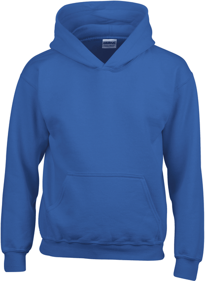 GI18500B - Sweat-shirt enfant capuche Heavy Blend™ - Ak. Custom Clothting Solutions