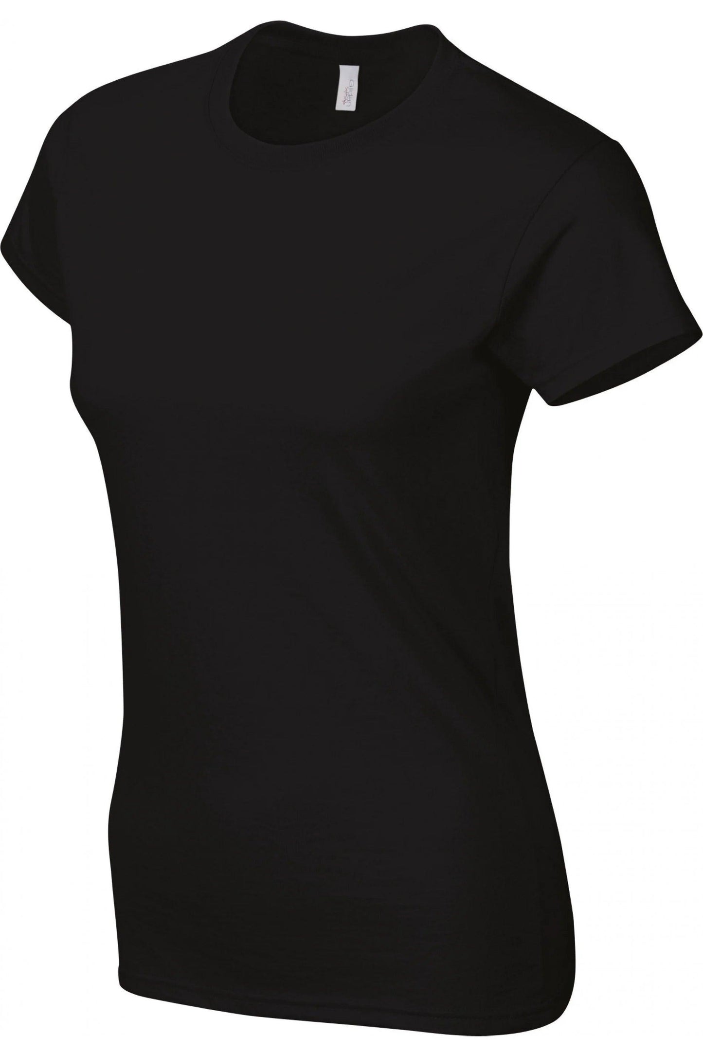 GI6400L - T-shirt femme col rond Softstyle