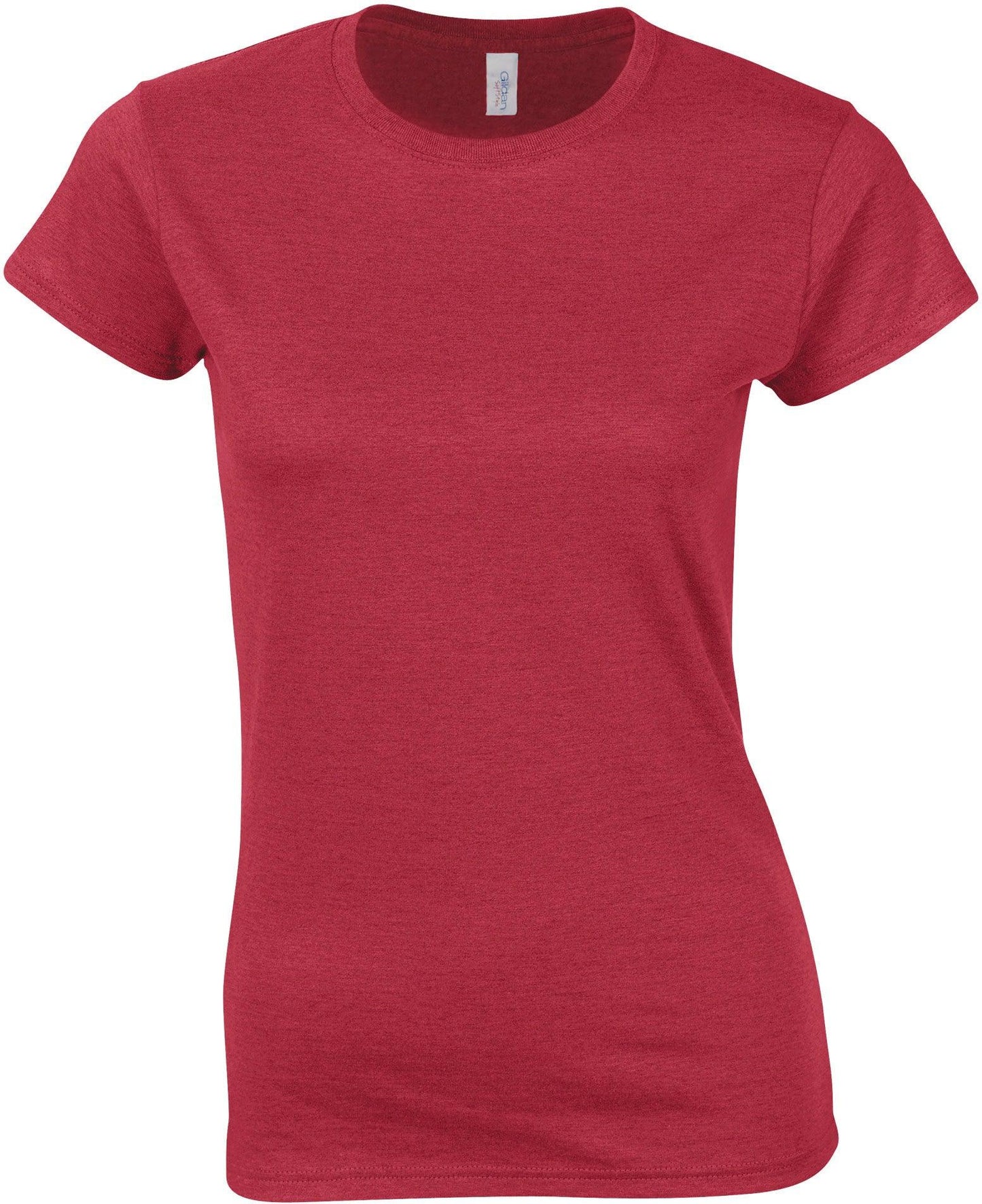 GI6400L - T-shirt femme col rond Softstyle