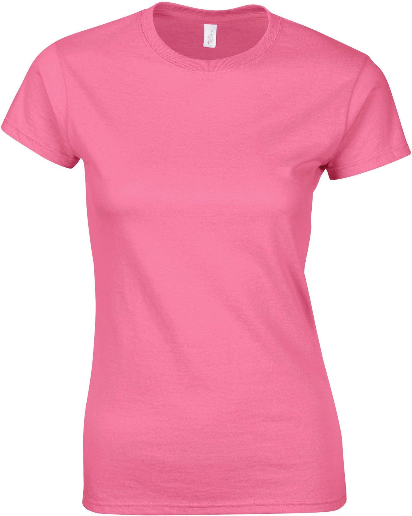 GI6400L - T-shirt femme col rond Softstyle