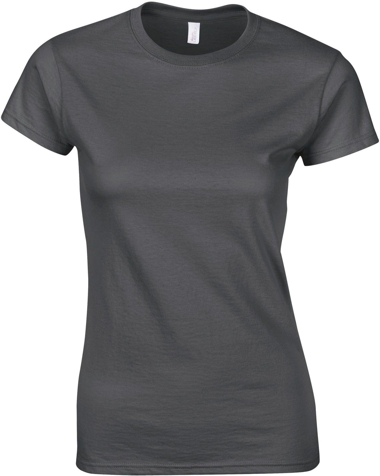 GI6400L - T-shirt femme col rond Softstyle