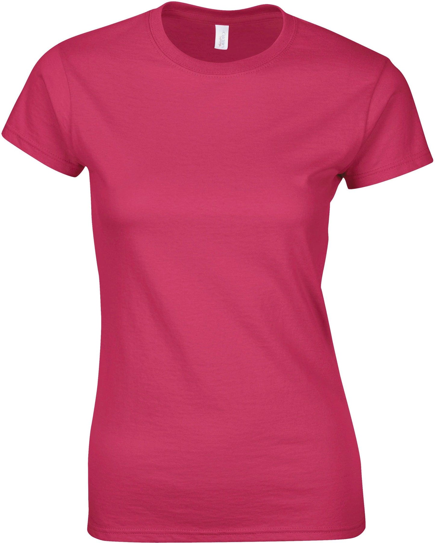 GI6400L - T-shirt femme col rond Softstyle