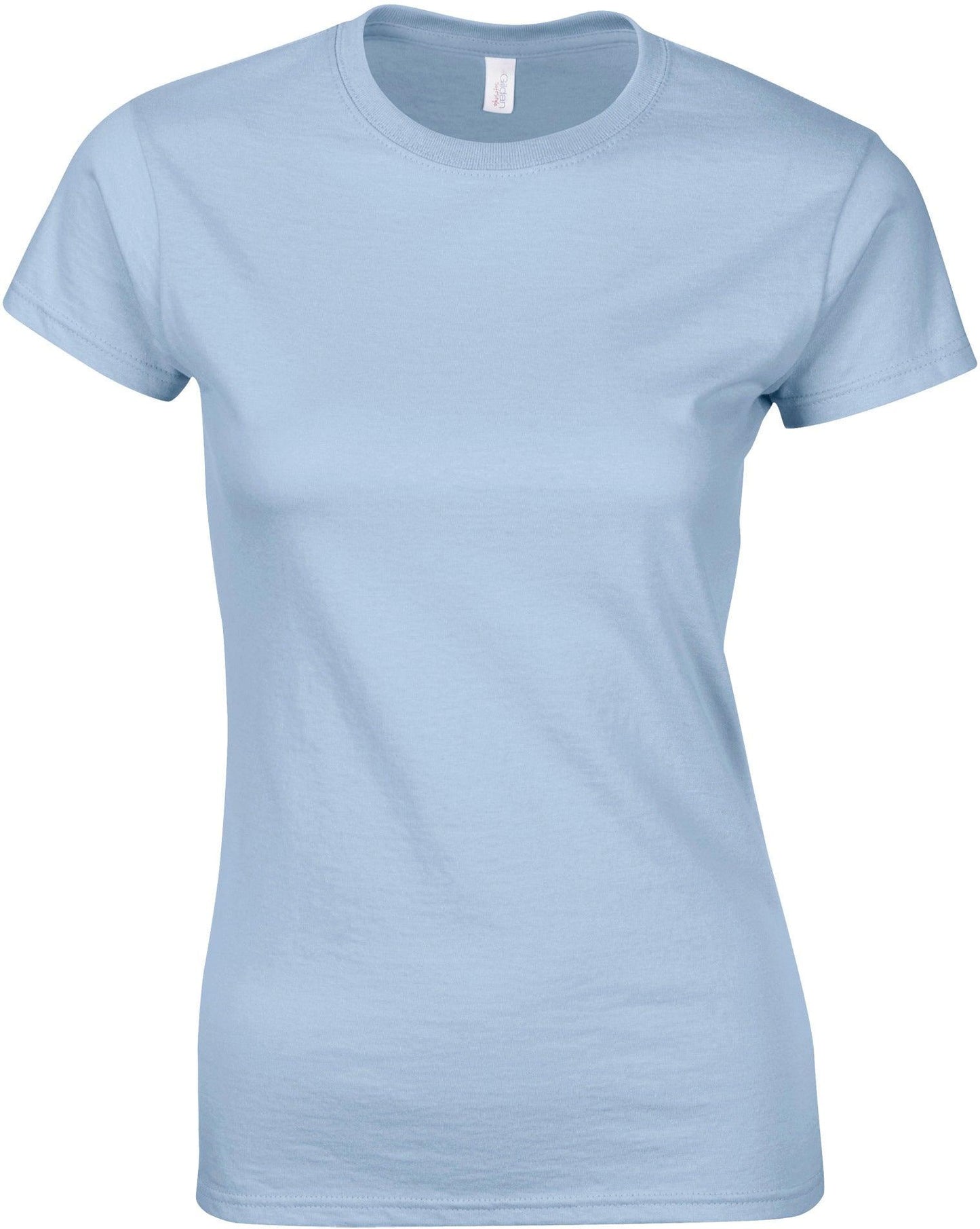 GI6400L - T-shirt femme col rond Softstyle