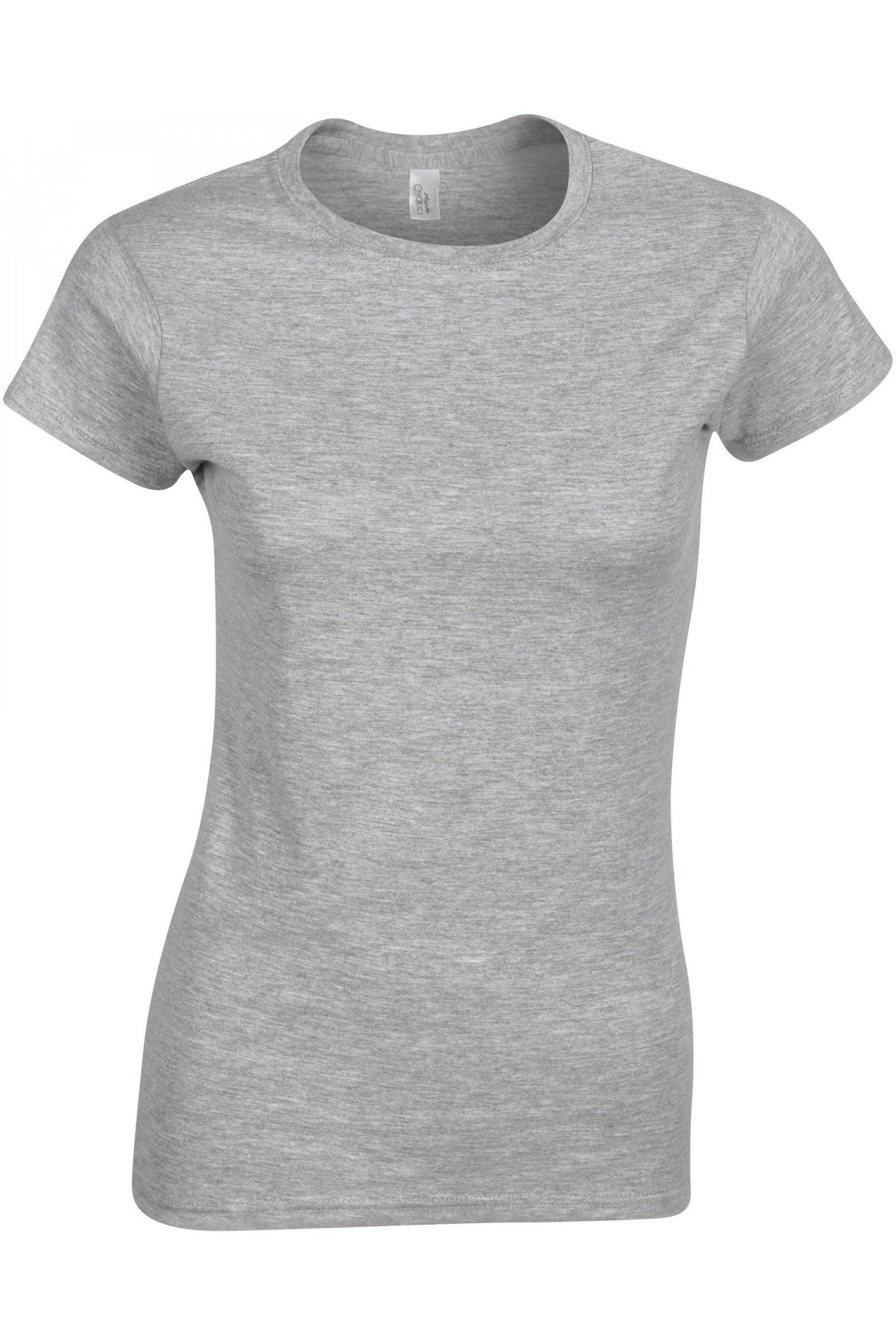 GI6400L - T-shirt femme col rond Softstyle