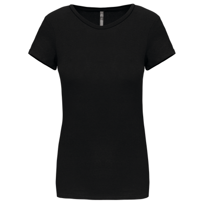 K3013 - T-shirt col rond manches courtes femme