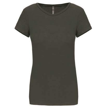 K3013 - T-shirt col rond manches courtes femme