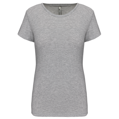 K3013 - T-shirt col rond manches courtes femme