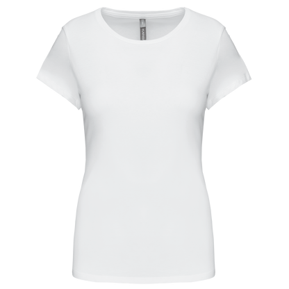 K3013 - T-shirt col rond manches courtes femme