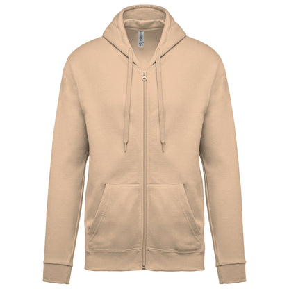 K479 - Sweat-shirt zippé capuche (Unisex)