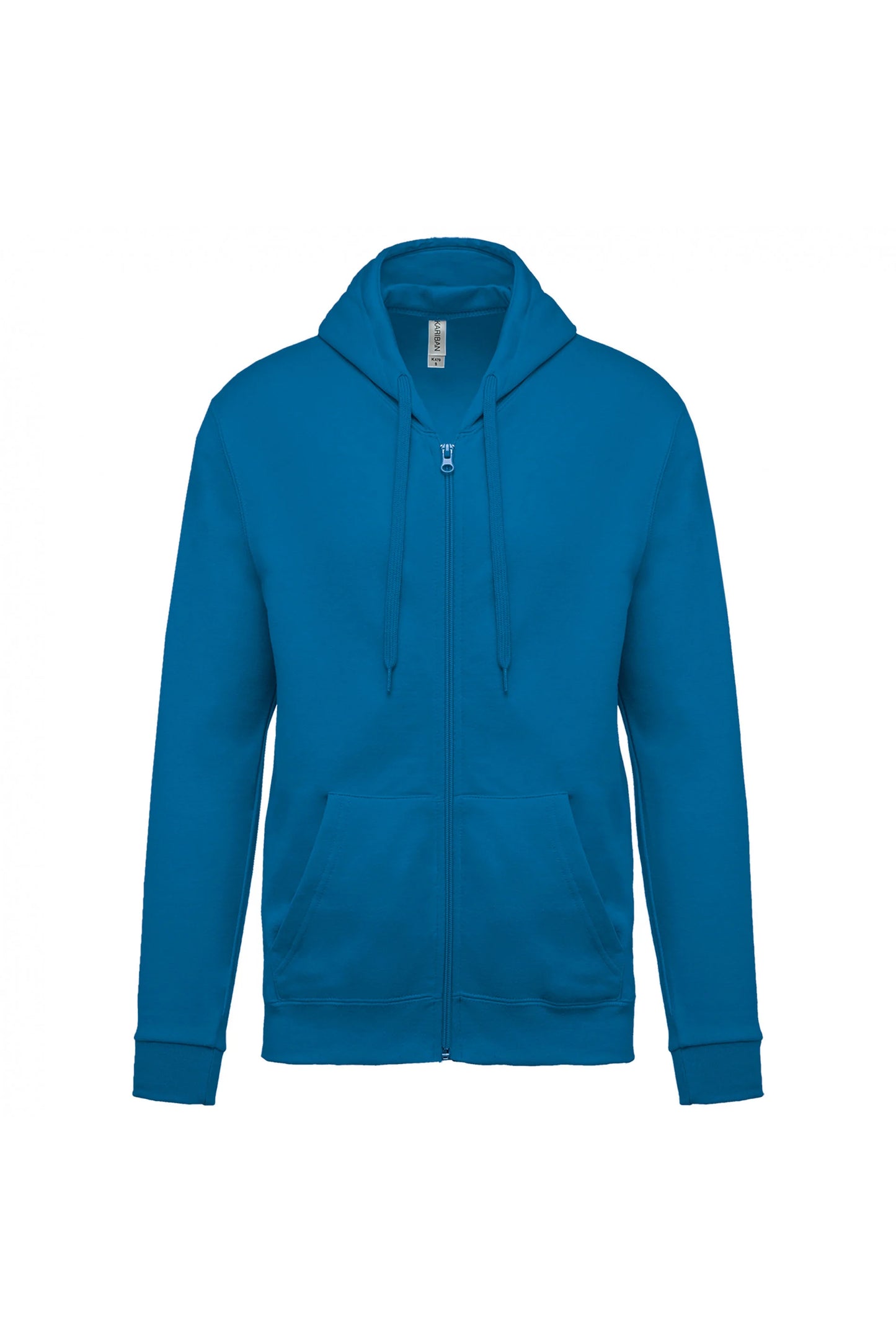 K479 - Sweat-shirt zippé capuche (Unisex)