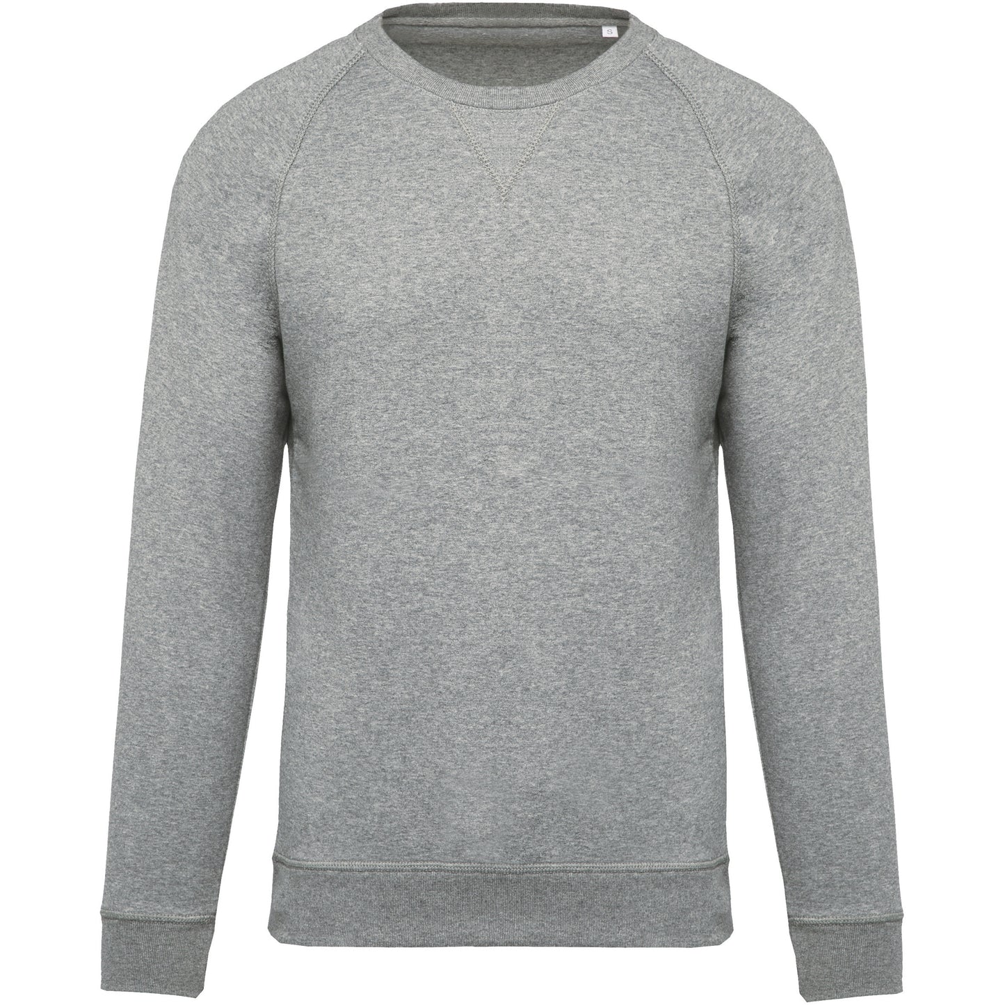 K480 - Sweat-shirt Bio col rond manches raglan homme